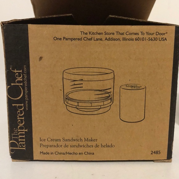 The Pampered Chef Kitchen Pampered Chef Ice Cream Sandwich Maker Poshmark